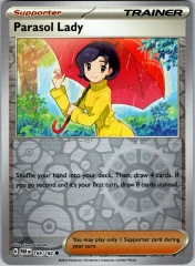 Parasol Lady - 169/182 - Common - Reverse Holo